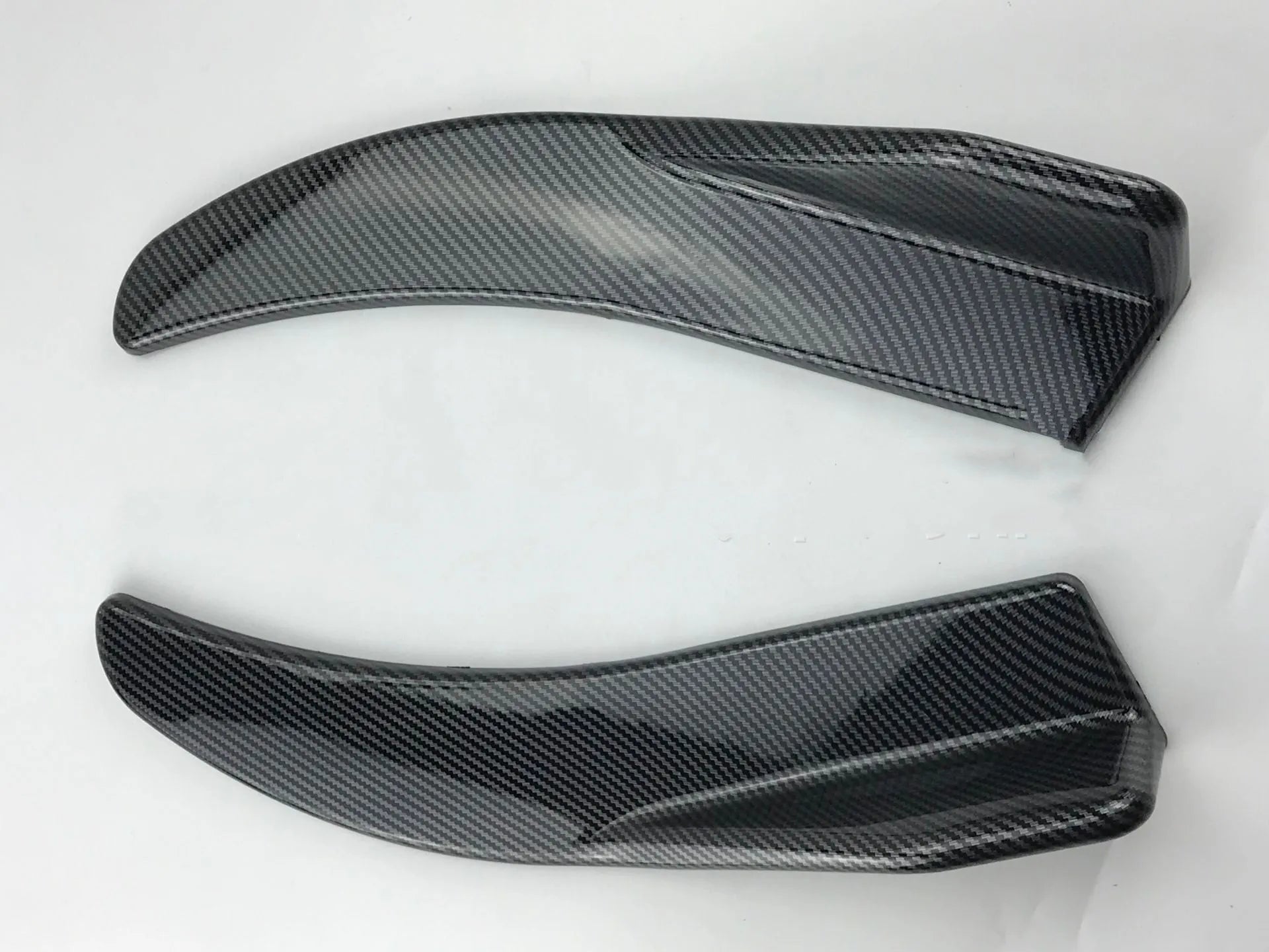 Carbon fibre ABS car deflector light set for General Motors vehicles, 440mm length