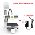 White EasyThreed K10 3D printer with 175mm print volume for TPU and PLA filaments