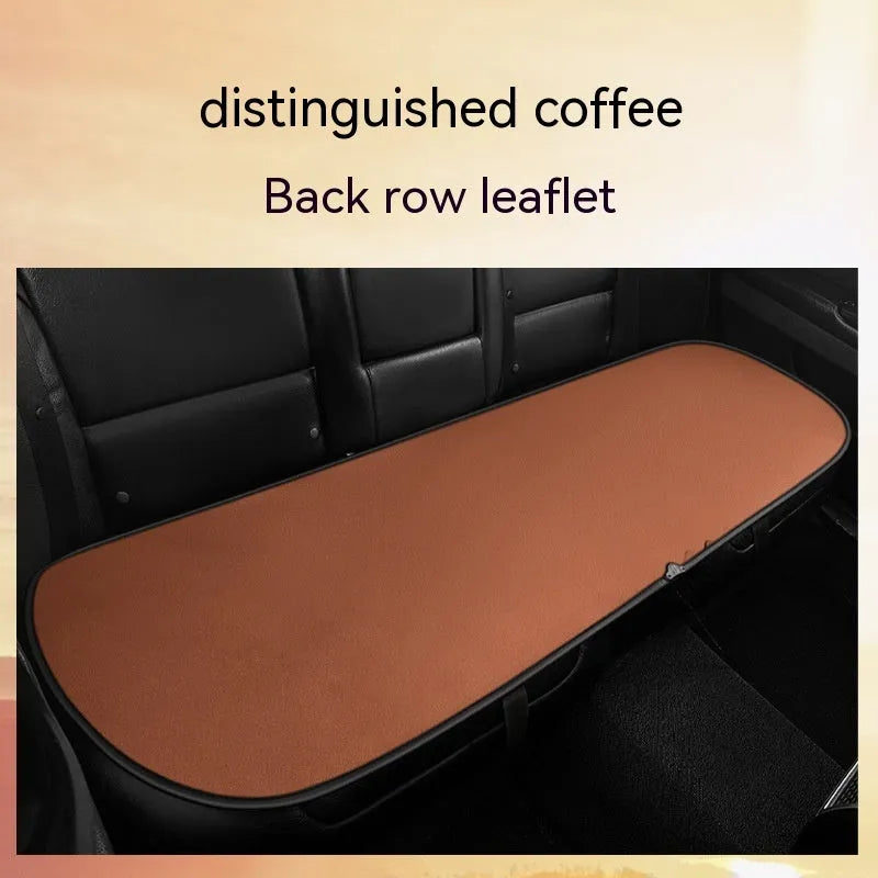 Automotive heating cushion in beige, black or coffee colours for single, double or rear car seats