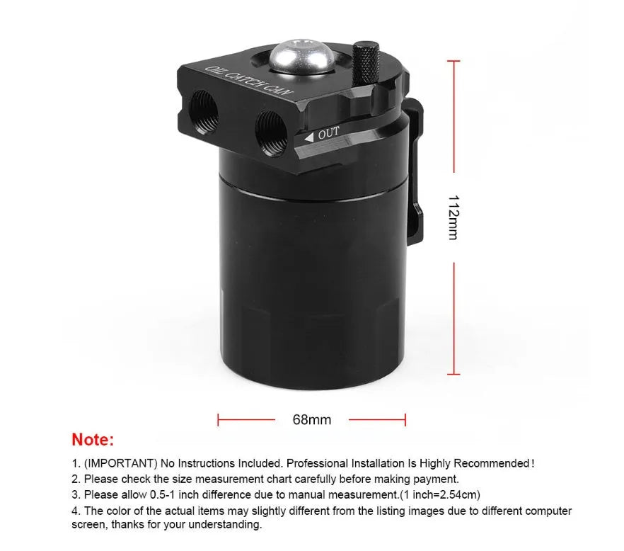 Aluminium alloy oil separator for Ford Expedition in four colour options