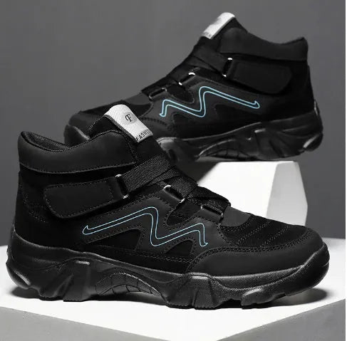 Men's genuine leather casual shoes in multiple colours with rubber soles