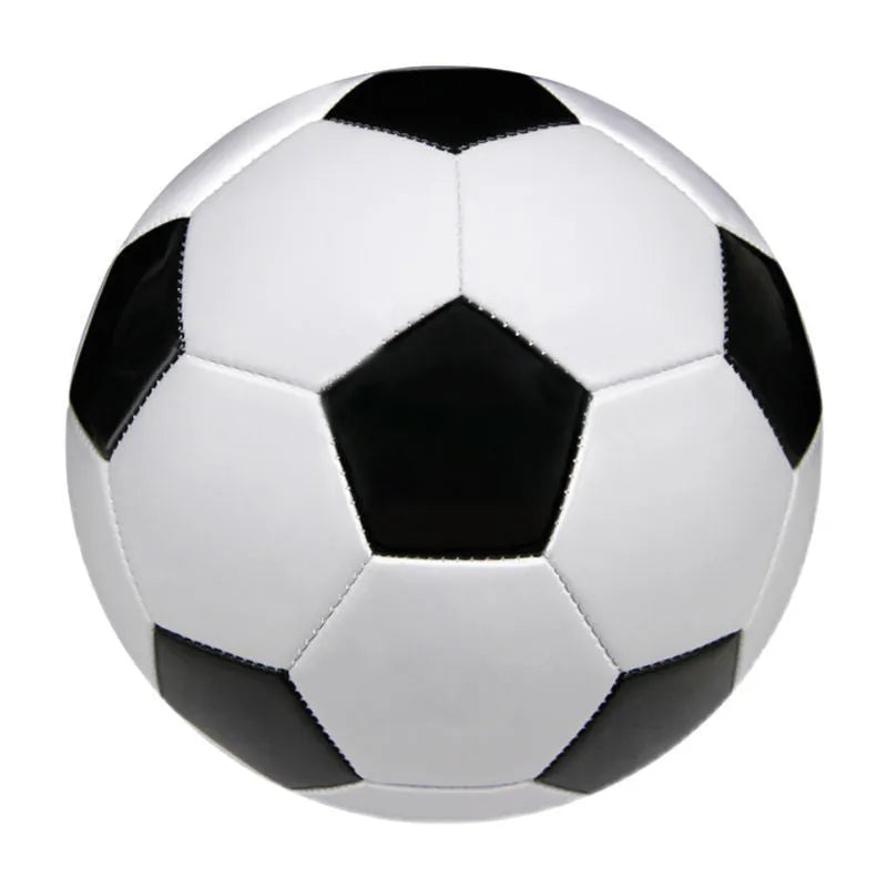 PVC football in No. 3, No. 4, and No. 5 sizes with machine-seam construction for training and matches.