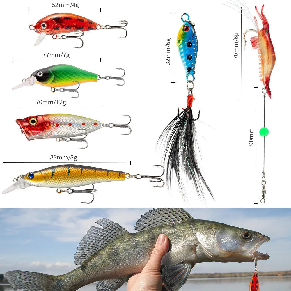 Christmas Mino Bog fishing set blind box containing 24 metal pieces with hand-painted collectible figures