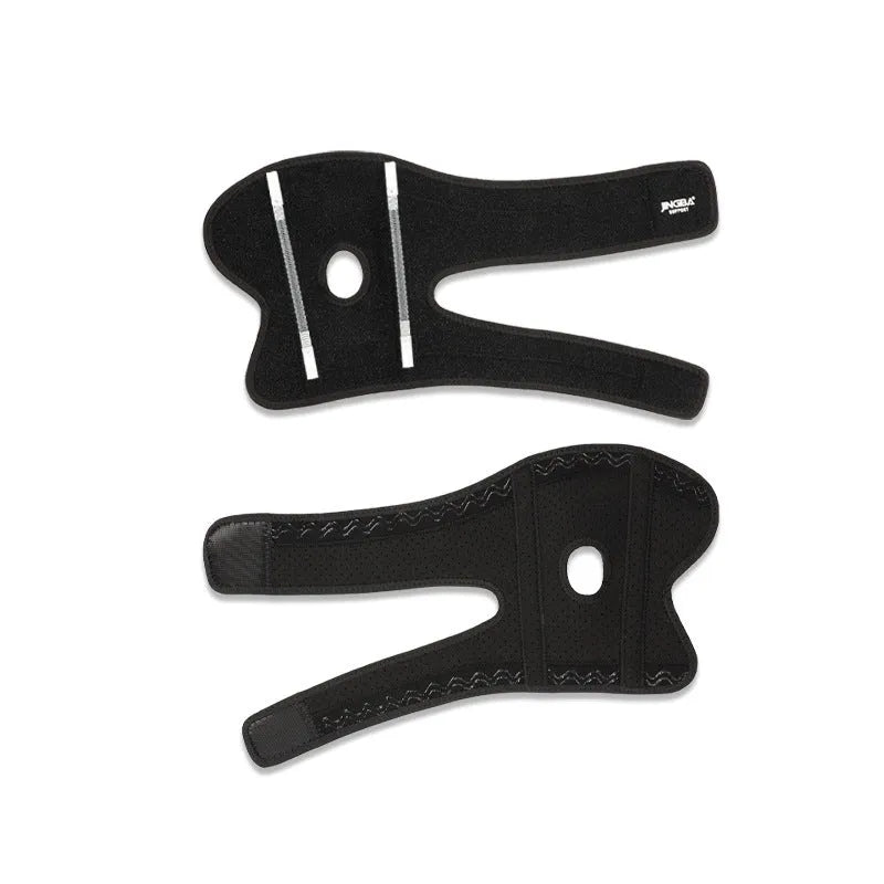 Black adjustable sports elbow guard for adult training and multi-sport protection.