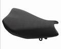 Suzuki GSXR1000 motorcycle with black PU seat covers fitted on front and rear seats.