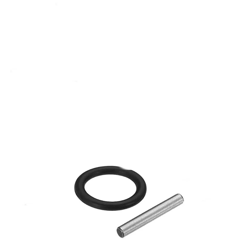 Steel scaling bit holder adapter for converting a 1/2-inch wrench drive to 1/4-inch hex bits.