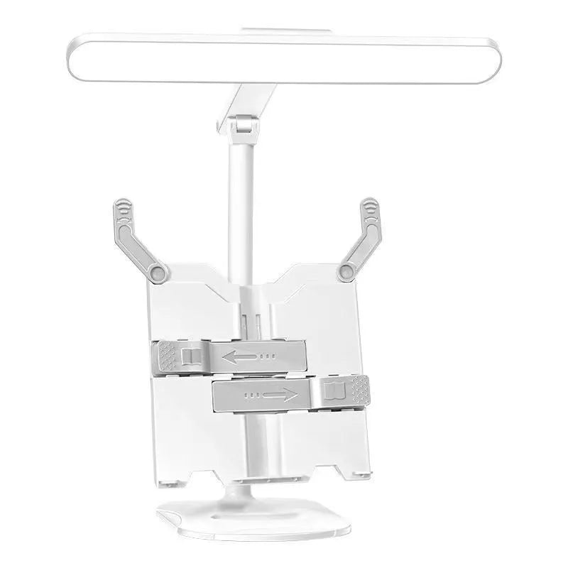 Adjustable table lamp for reading with three colour temperature settings and dual-power functionality