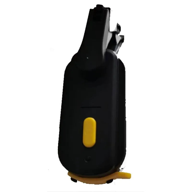 Black motorcycle helmet wiper unit with 65mm blade length for visor clearing