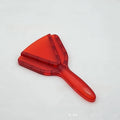 Adjustable telescopic bottle and can opener in red, transparent, or grey colour