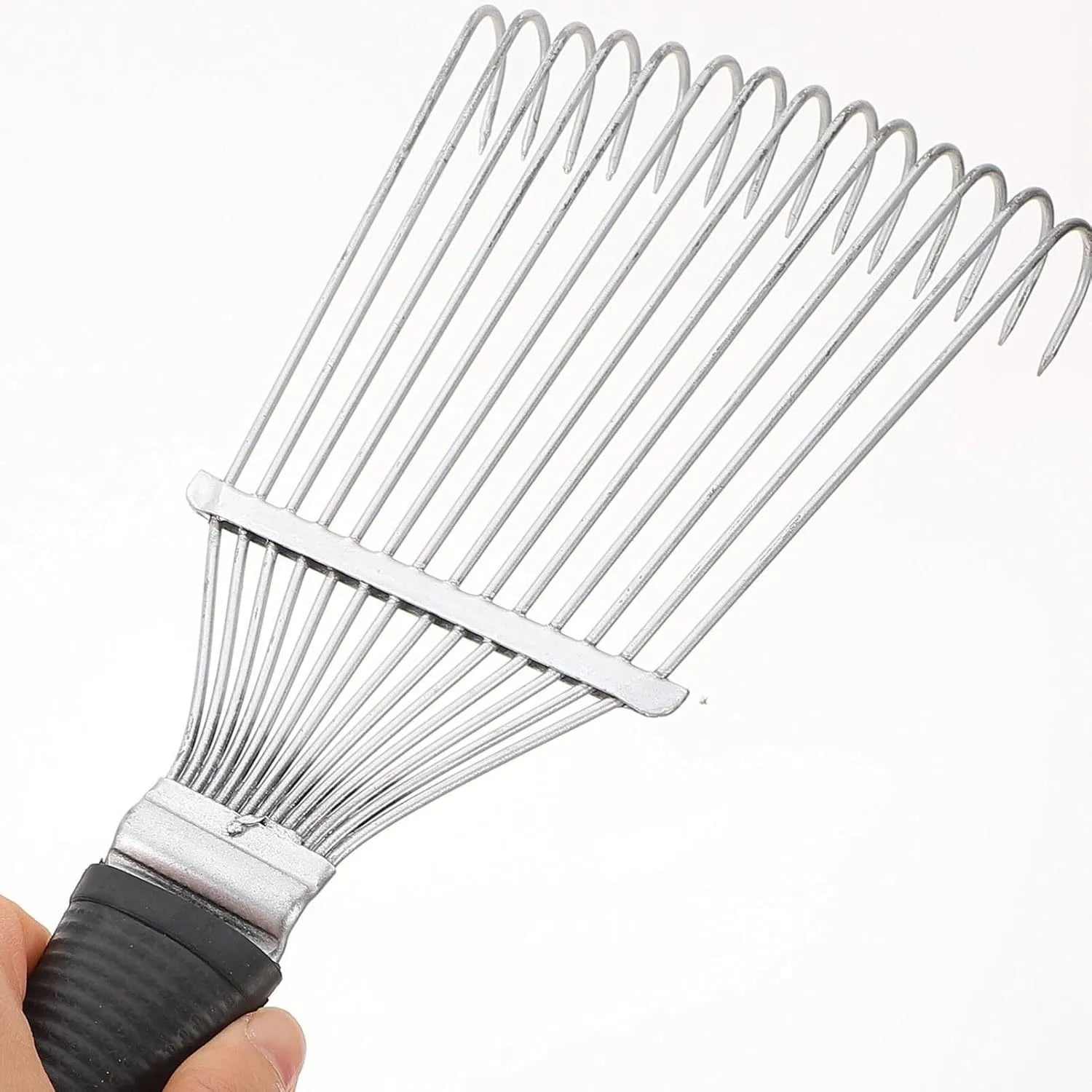 Stainless steel pet dematting brush rake comb for grooming horses and dogs