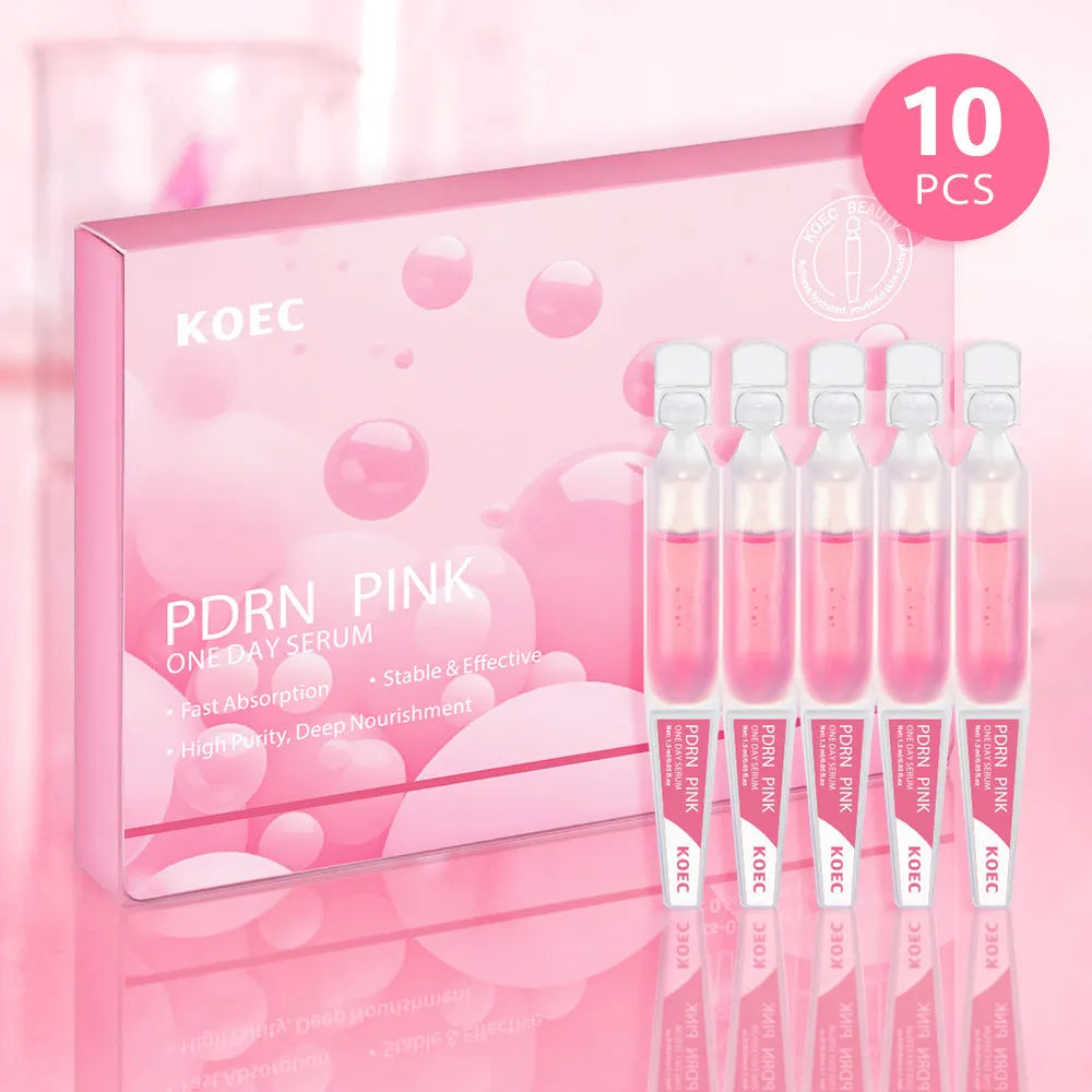 KOEC powder polypeptide disposable moisturising essence masks 10 pack with latex base