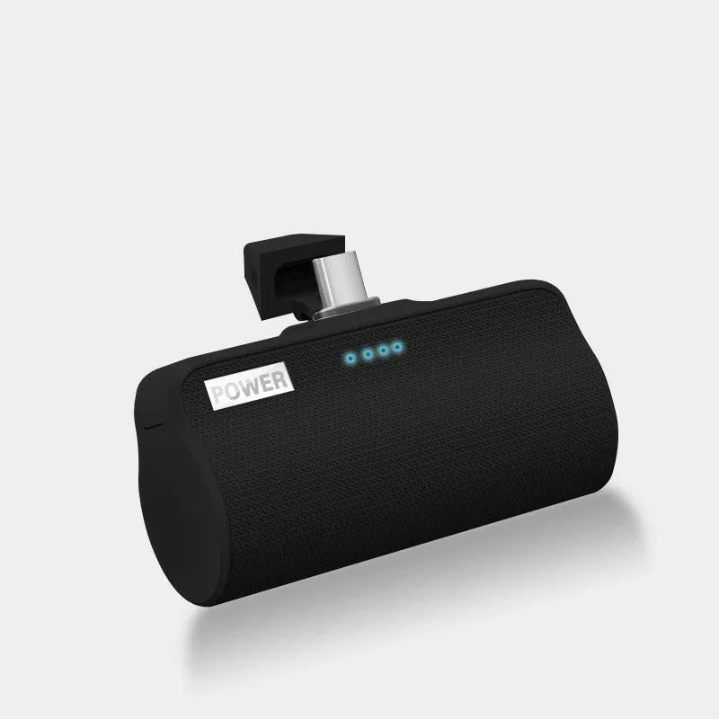 Creative universal power bank in black, green, pink or white colours with 3000mAh capacity