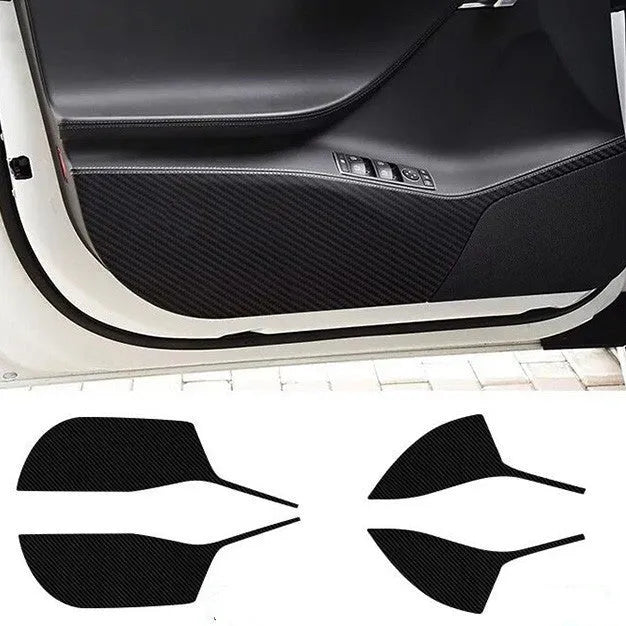 Carbon fibre protective film for Tesla Model S car door control areas