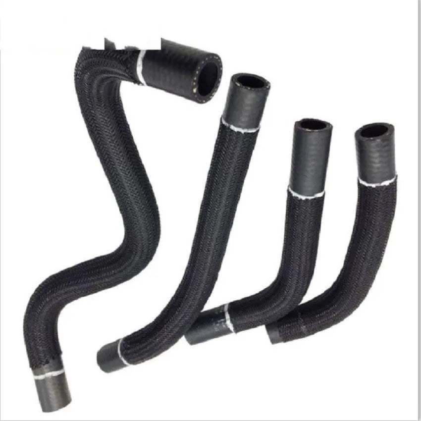 Opening self-winding black polyester mesh sleeve for automotive wire protection with VW-1 fire rating