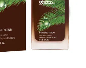 Bronze black nursing care solution in 101mm tall 30ml bottle for tanning moisturising