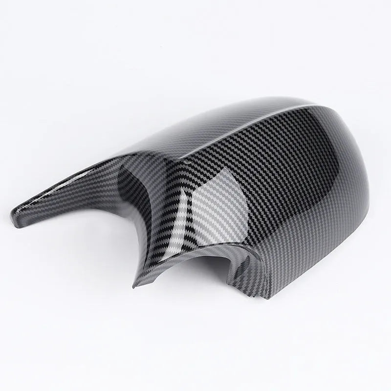 Pair of BMW 3 Series E90 rearview mirror housings in ABS plastic