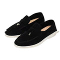 Gommino slip-on loafers with steel toe cap and rubber soles in multiple colour options