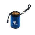 Mini nylon pet training snack bag in solid colour with dog treats