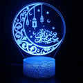 3D cartoon style LED bedside table lamp with touch control and remote, USB powered