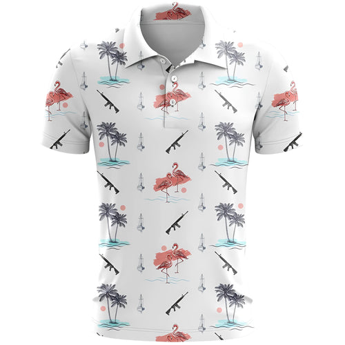 Loose fit short sleeve t-shirt in polyester bird eye cloth available in multiple colours and sizes