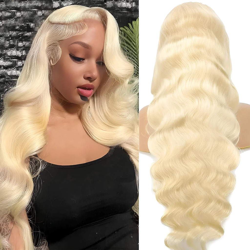 Women's synthetic front lace wig in medium-to-long curly style, colour M1 539 613#.