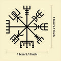 13x13cm square vinyl car sticker with vegetarian no charm notebook design for vehicle glass personalisation