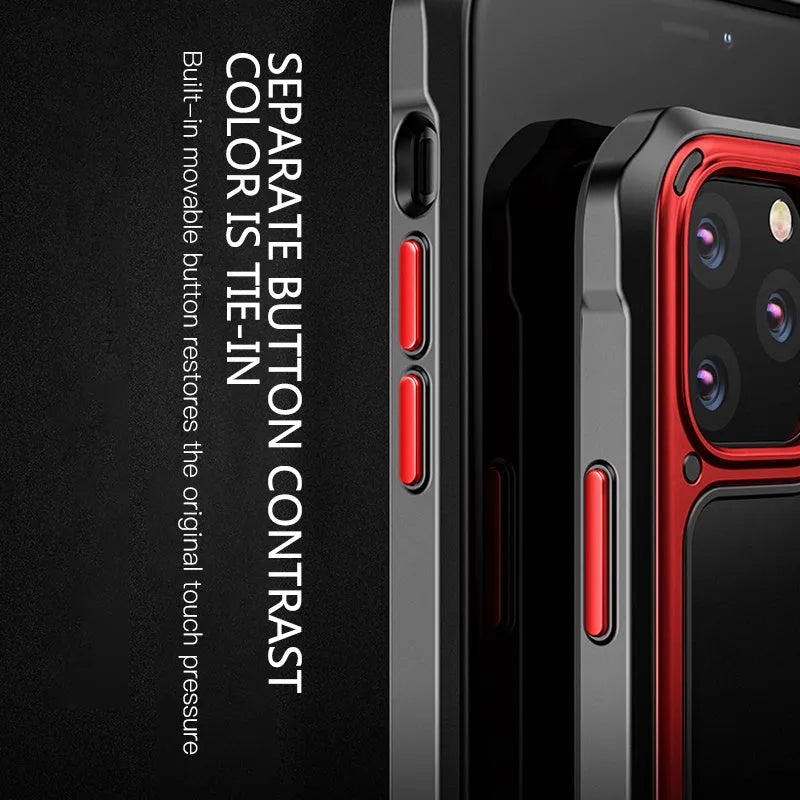 Transparent silicone iPhone 11 case showing phone's original colour through clear back cover