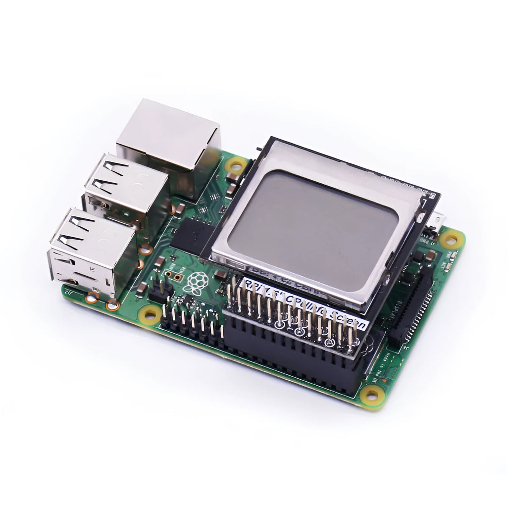 Raspberry Pi 1.6 inch LCD display module with backlight switch for CPU monitoring