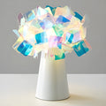 Nordic style bedside decorative table lamp with metal holder in multiple colour options