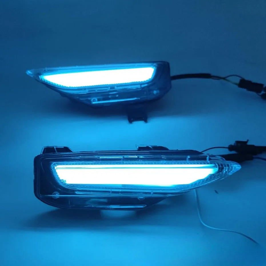 Infiniti Q50 Q70 front bumper LED turn signal and daytime running lamp replacement unit