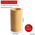 Bamboo chopsticks holder in creative style showing multiple size options for kitchen organisation