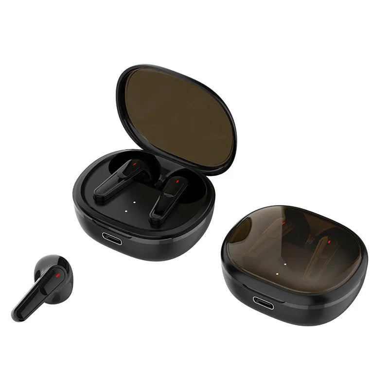 Black PRO30 in-ear Bluetooth headset with noise reduction and low latency gaming features