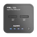 MAIWO K3016 M.2 solid state hard drive dock copier with data cables and power adapter
