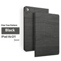 Universal imitation leather protective cover with sleep bracket for Apple iPad, shown in sapphire blue colour.