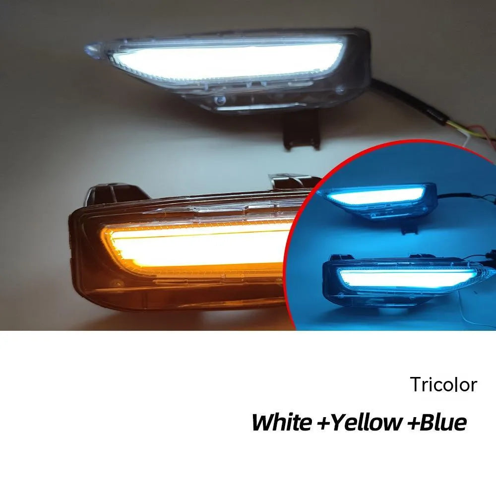 Infiniti Q50 Q70 front bumper LED turn signal and daytime running lamp replacement unit