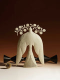 Handmade iron flying bird ornament in traditional Chinese style for TV cabinet decoration