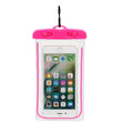 Universal waterproof luminous touch screen phone case in multiple colour options