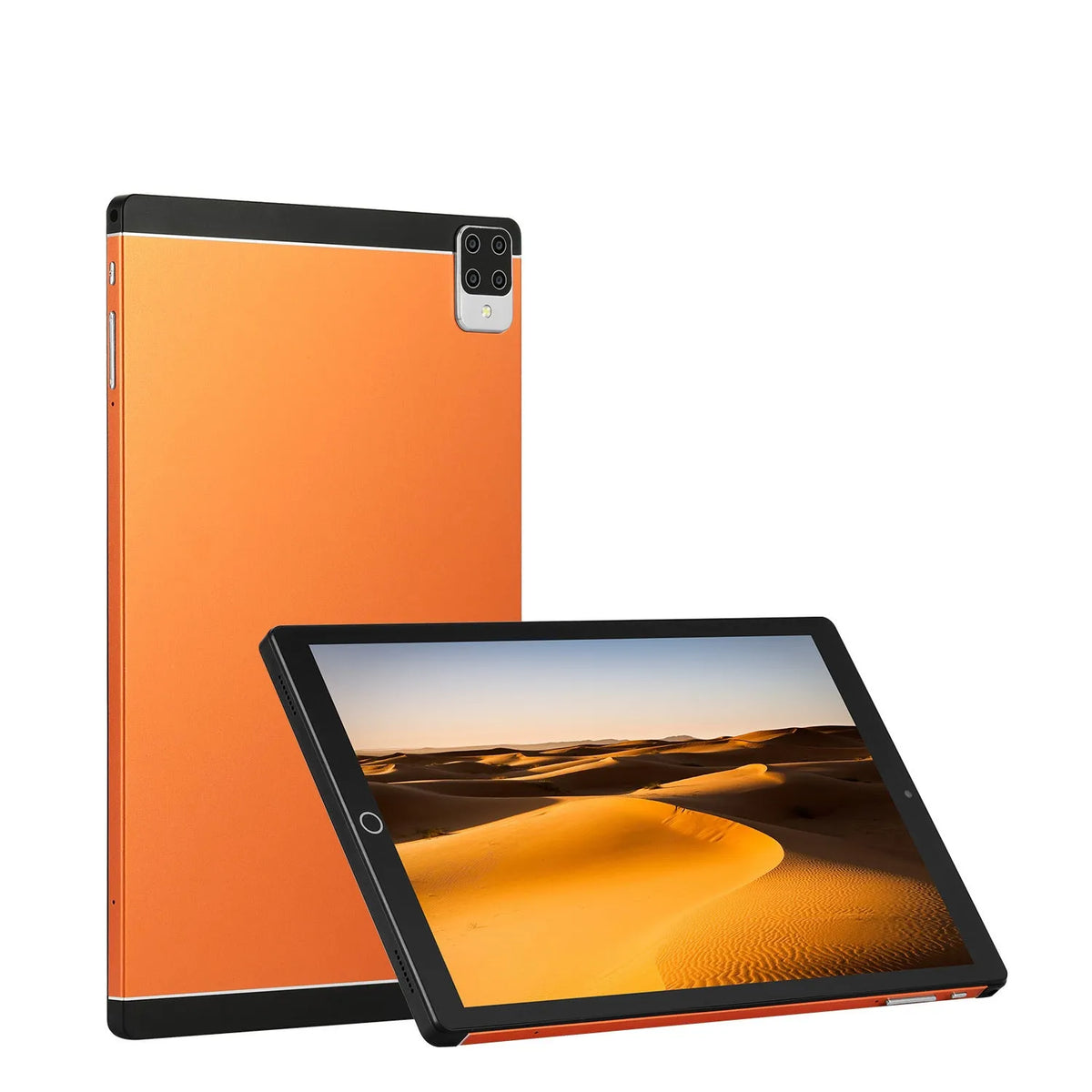 Android tablet PC with 11.6 inch IPS screen in multiple colour options showing interface
