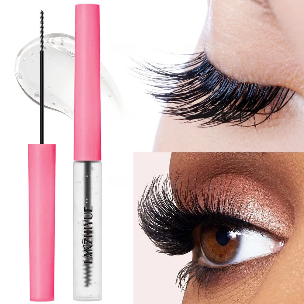 White eyelash growth liquid serum in packaging with LZY3911 and LZY4000 specifications