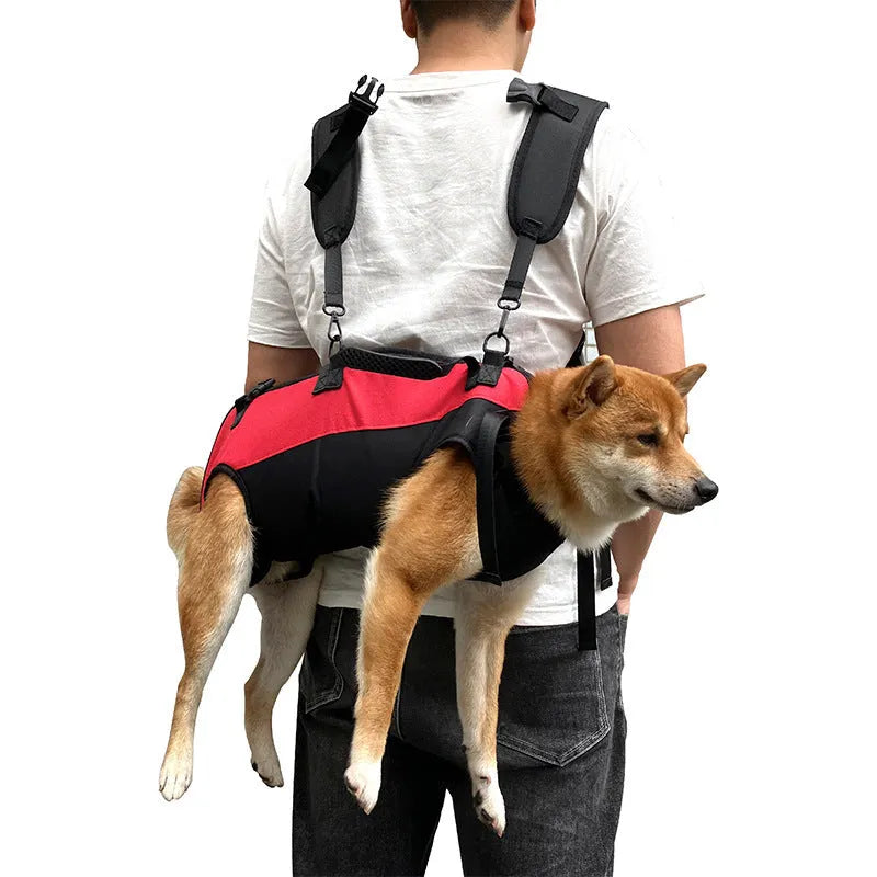 Multifunctional pet backpack stretcher carrier in soft Oxford cloth with 50 litre capacity