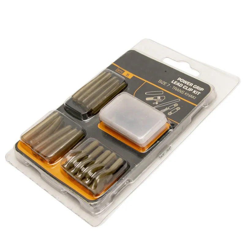 European carp fishing 30-piece accessory set with anti-winding pipes and threaded hoses