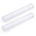 Soft SEBS high heel toe protectors in skin colour, transparent and white, S/L sizes, one pair