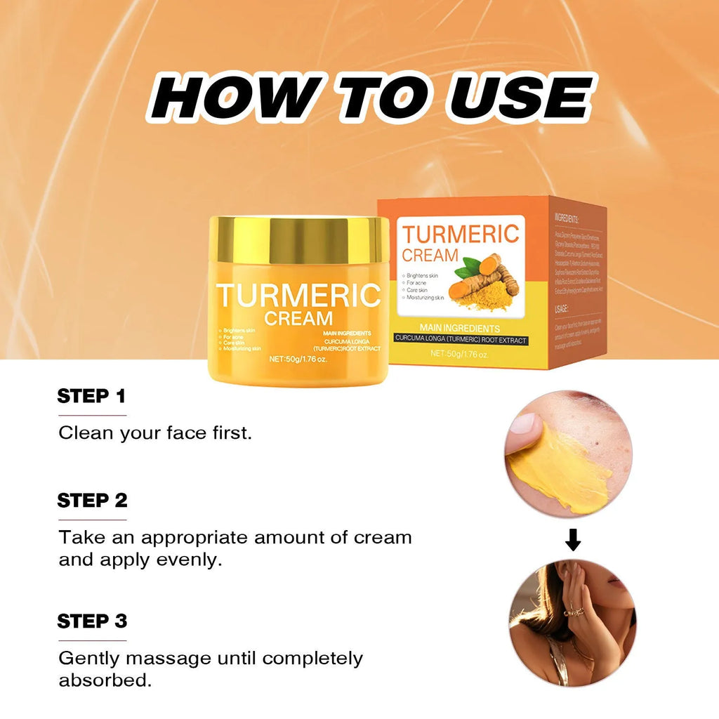 50g brightening moisturising cream in compact 53mm jar with hydrating nourishing formula