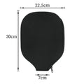Black neoprene protective sleeve for table tennis rackets