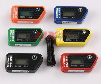 Black YSDS waterproof electronic maintenance reminder timer with LCD display