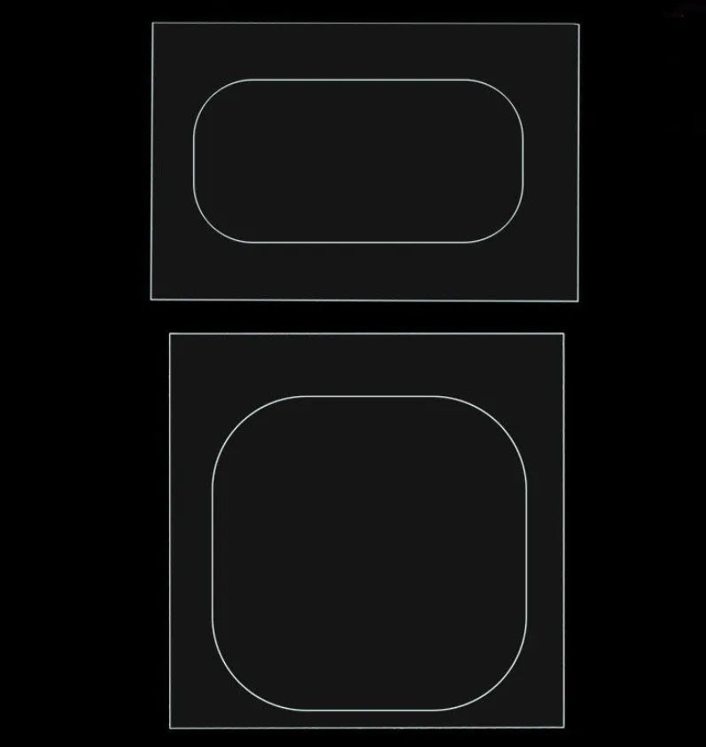 Tempered glass camera lens protective film for Samsung Galaxy S7 edge and S8 smartphones
