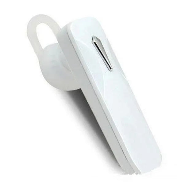 M163 wireless Bluetooth car headset with call control buttons in black or white colour