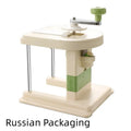 Beige stainless steel vegetable cutter grater slicer for kitchen use