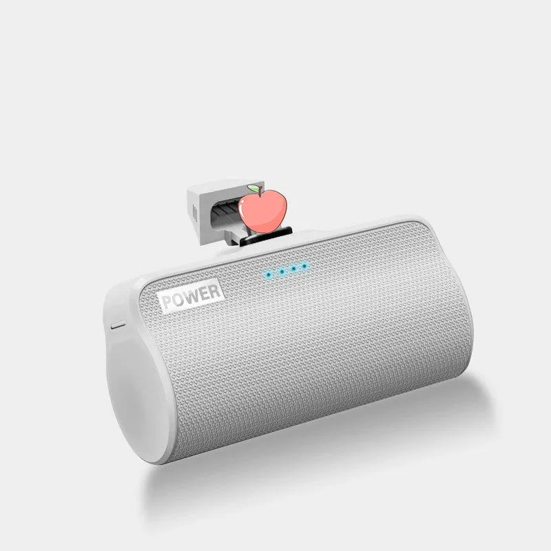 Creative universal power bank in black, green, pink or white colours with 3000mAh capacity