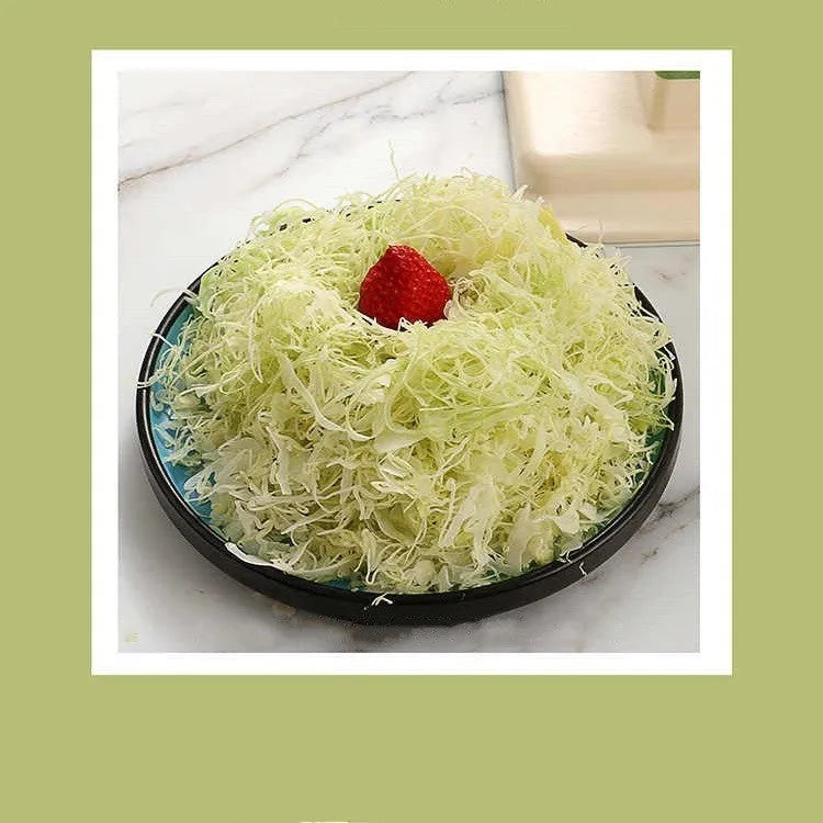 Beige stainless steel vegetable cutter grater slicer for kitchen use